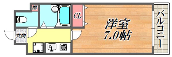 ウィット南塚口の物件間取画像